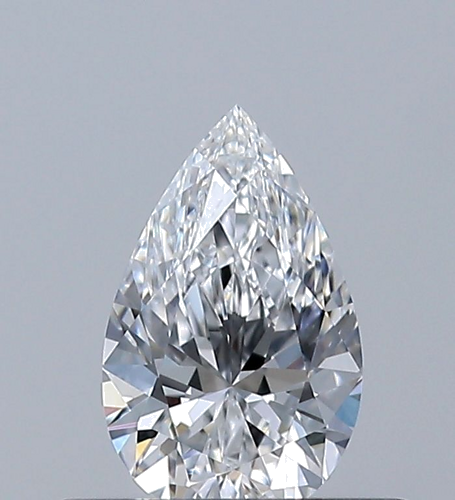 0.36 carat D-IF Natūralus Pear Deimantas (1)