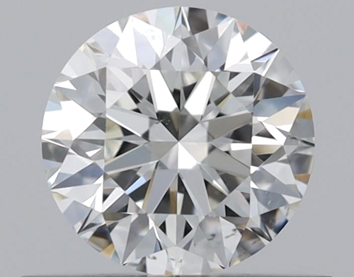 0.5 carat H-VS2 Excellent cut Natūralus Round Deimantas (1)