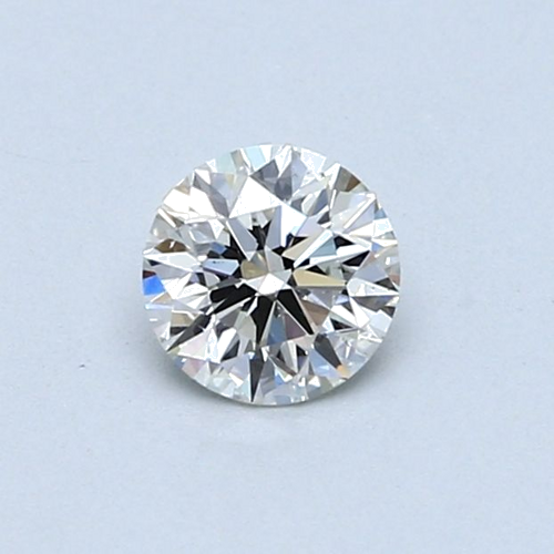 0.47 carat I-SI1 Very Good cut Natūralus Round Deimantas (1)