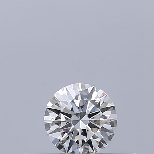 0.18 carat F-VVS2 Excellent cut Natūralus Round Deimantas (1)