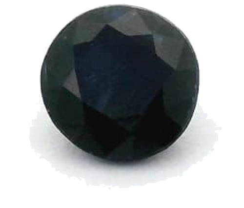 0.54 carat BLUE Round Safyras (1)