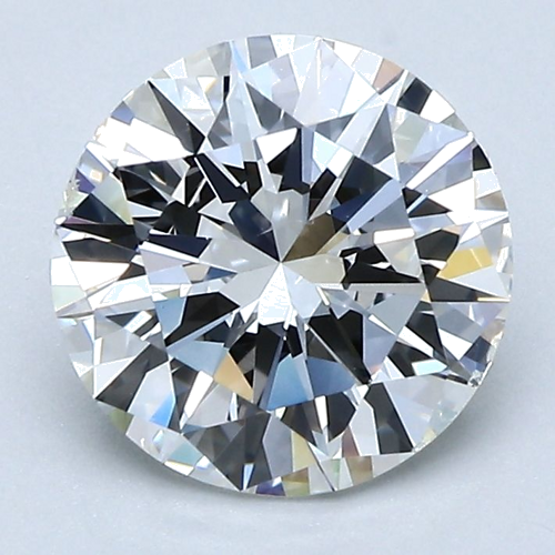2.01 carat G-SI1 Very Good cut Natūralus Round Deimantas (1)