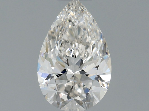 0.51 carat G-VVS1 Natūralus Pear Deimantas (1)