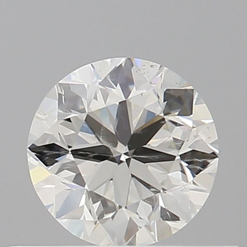 0.5 carat I-SI2 Very Good cut Natūralus Round Deimantas (1)