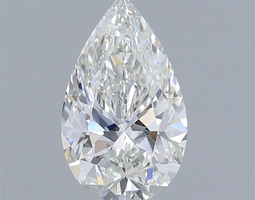 0.5 carat G-VVS1 Natūralus Pear Deimantas (1)