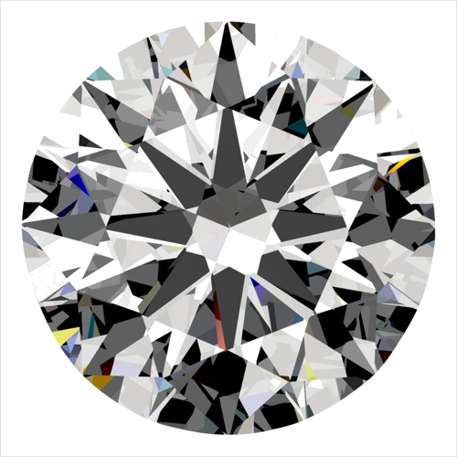 0.3 carat D-SI1 Excellent cut Natūralus Round Deimantas (1)