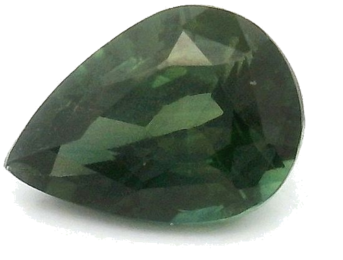0.53 carat GREEN Pear Safyras (1)