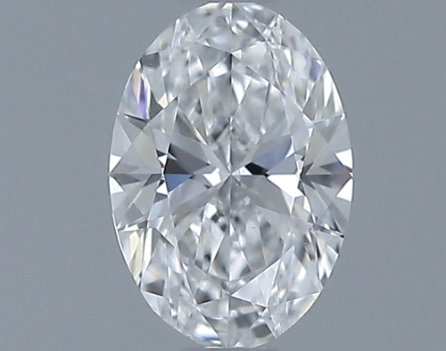 0.4 carat D-VS1 Natūralus Oval Deimantas (1)
