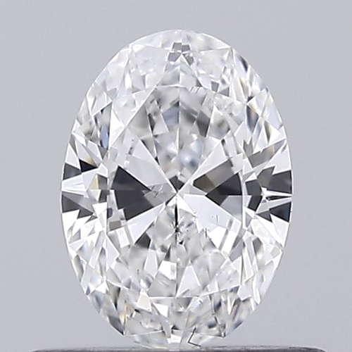 0.39 carat F-SI2 Natūralus Oval Deimantas (1)