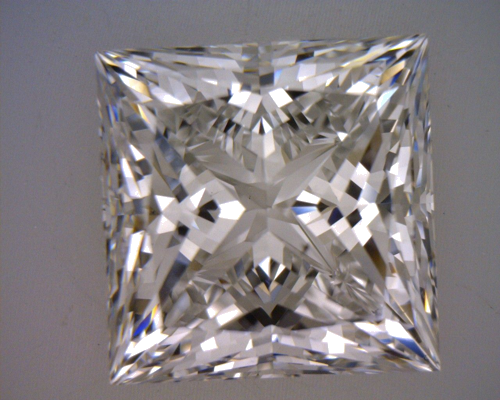 3.02 carat H-VS2 Natūralus Princess Deimantas (1)