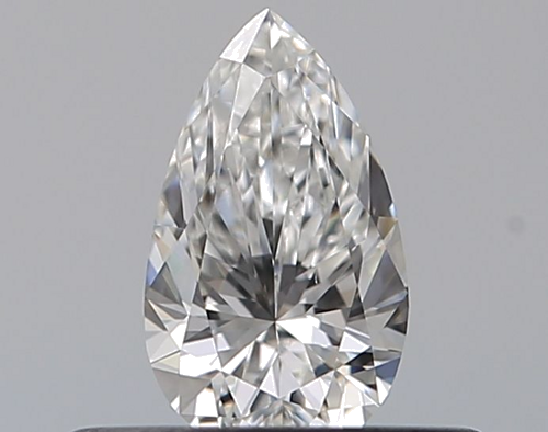 0.3 carat F-VS2 Natūralus Pear Deimantas (1)