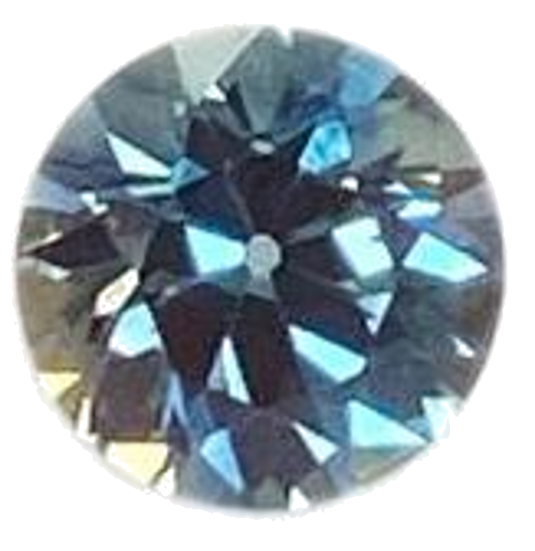 0.63 carat GREEN Round Safyras (1)