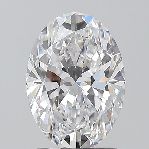 1.51 carat D-SI1 Natūralus Oval Deimantas (1)