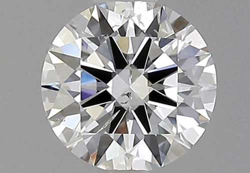 1.01 carat F-SI2 Excellent cut Natūralus Round Deimantas (1)