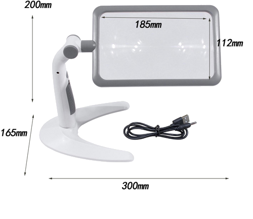 Настолна лупа 2,5x (9)