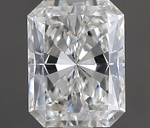0.5 carat H-VS2 Natūralus Radiant Deimantas (1)
