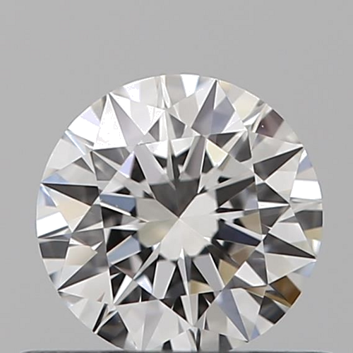 0.44 carat F-VVS1 Excellent cut Natūralus Round Deimantas (1)