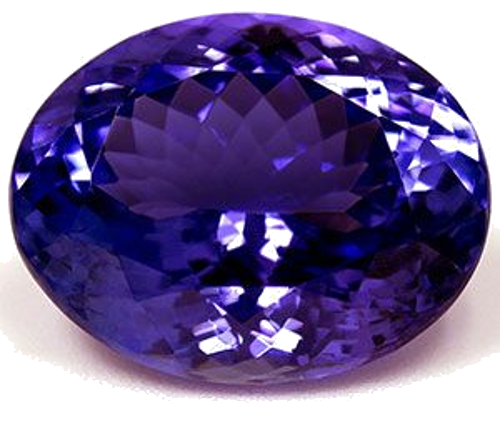 6.73 carat BLUE Oval Tanzanite (1)