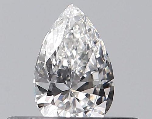 0.23 carat E-VVS1 Natūralus Pear Deimantas (1)
