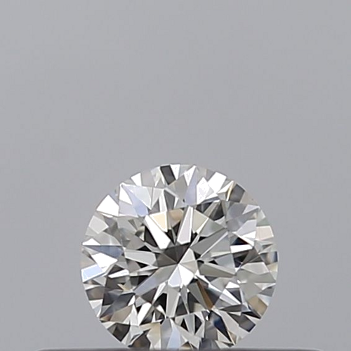 0.19 carat F-VVS2 Excellent cut Natūralus Round Deimantas (1)