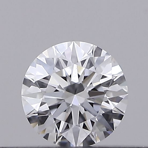 0.21 carat D-IF Excellent cut Natūralus Round Deimantas (1)