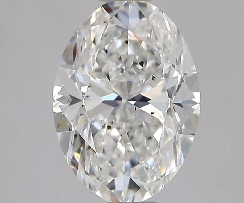 1.8 carat F-SI2 Natūralus Oval Deimantas (1)