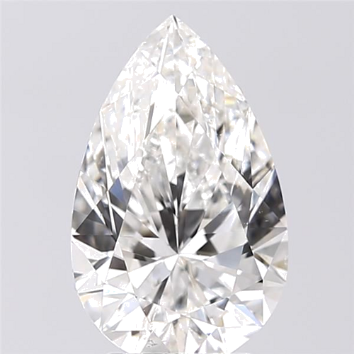 3.02 carat G-SI1 Natūralus Pear Deimantas (1)