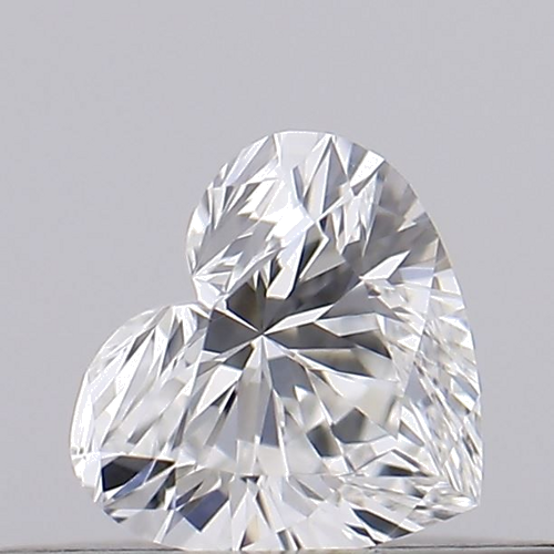0.18 carat G-VVS2 Natūralus Heart Deimantas (1)