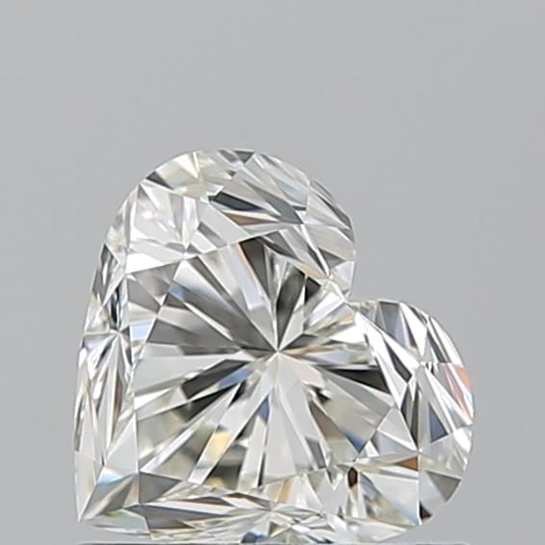 1.02 carat K-VVS2 Natūralus Heart Deimantas (1)
