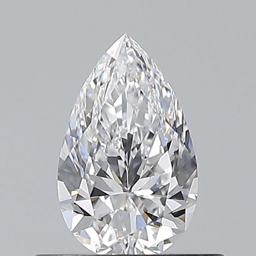 0.5 carat D-VVS1 Natūralus Pear Deimantas (1)