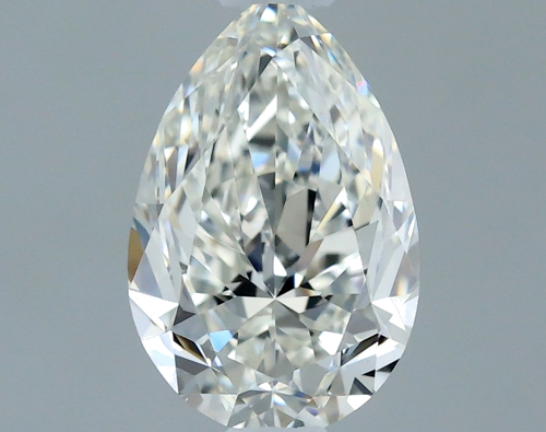 0.5 carat H-VS1 Natūralus Pear Deimantas (1)