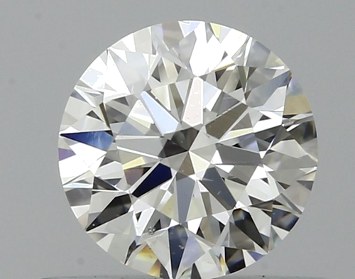 0.5 carat G-SI1 Excellent cut Natūralus Round Deimantas (1)