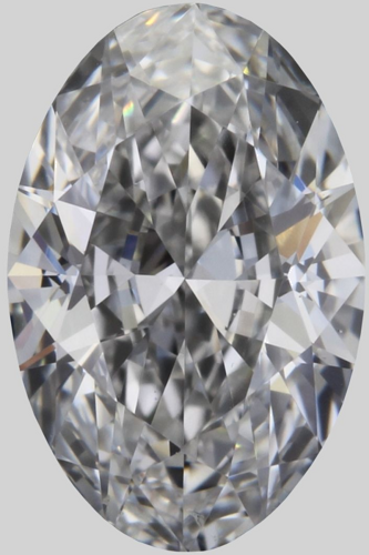 0.5 carat E-VVS1 Natūralus Oval Deimantas (1)