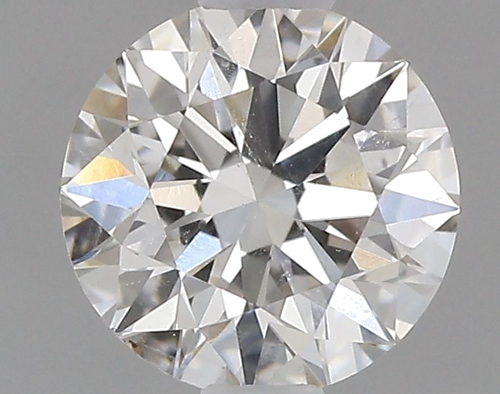 0.51 carat I-SI1 Excellent cut Natūralus Round Deimantas (1)