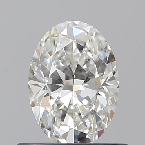 0.56 carat G-VS2 Natūralus Oval Deimantas (1)
