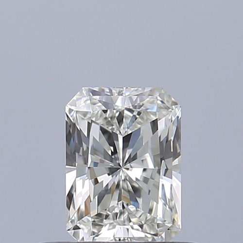 0.41 carat H-VVS1 Natūralus Radiant Deimantas (1)