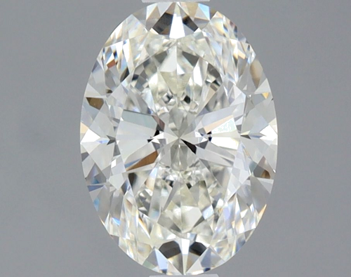 1.0 carat I-VVS2 Natūralus Oval Deimantas (1)