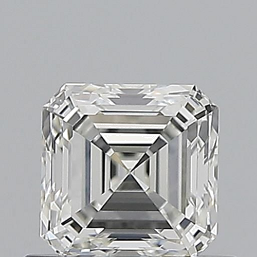 0.63 carat H-VVS1 Natūralus Asscher Deimantas (1)