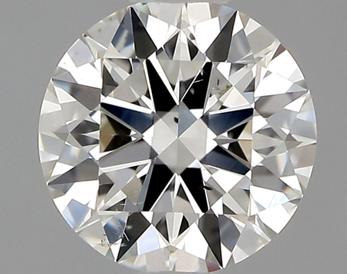 0.5 carat I-SI1 Excellent cut Natūralus Round Deimantas (1)