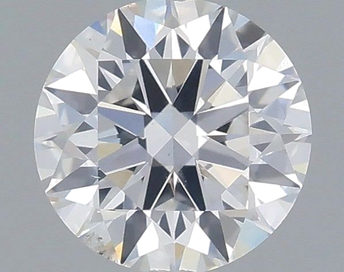 0.46 carat F-SI1 Excellent cut Natūralus Round Deimantas (1)