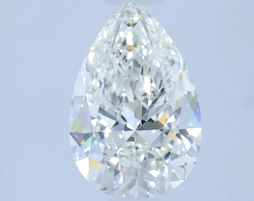 0.71 carat I-VS1 Natūralus Pear Deimantas (1)