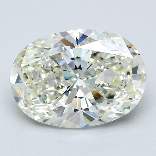 5.01 carat K-VS2 Natūralus Oval Deimantas (1)