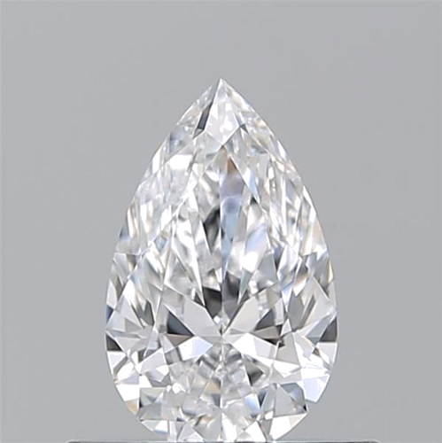 0.51 carat D-VVS1 Natūralus Pear Deimantas (1)
