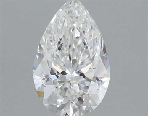 0.5 carat E-SI2 Natūralus Pear Deimantas (1)