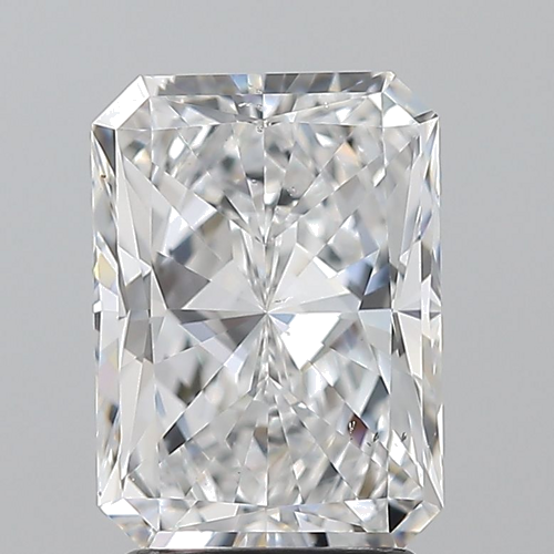 2.5 carat D-SI1 Natūralus Radiant Deimantas (1)