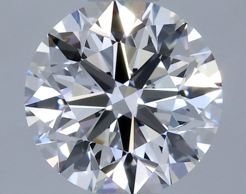 0.61 carat F-VVS2 Excellent cut Natūralus Round Deimantas (1)