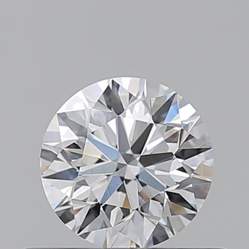 0.5 carat D-VVS2 Excellent cut Natūralus Round Deimantas (1)
