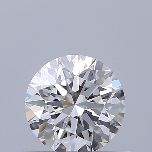 0.53 carat D-VVS1 Excellent cut Natūralus Round Deimantas (1)