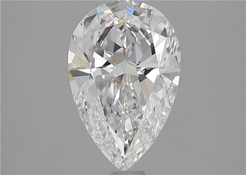 1.51 carat D-IF Natūralus Pear Deimantas (1)