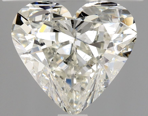 1.53 carat J-SI2 Natūralus Heart Deimantas (1)